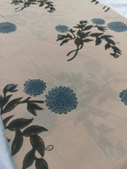 Beautiful Hand Block Printed Fabric, Cotton Fabric, Indian Fabric, fabric by yard, Block Printed Cotton womens clothing - Rohiyaan